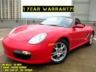 2008 PORSCHE BOXSTER
