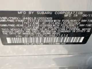 Subaru Forester 2018 AWD 2.5i 4dr Wagon CVT