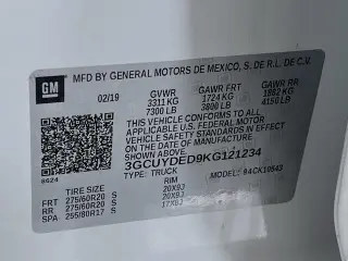 Chevrolet Silverado 1500 2019 4x4 LT 4dr Crew Cab 5.8 ft. SB