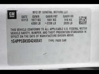 Buick Verano 2013 Base 4dr Sedan