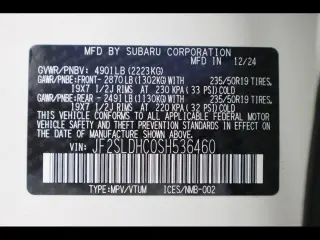 Subaru Forester 2025 AWD Sport 4dr Crossover