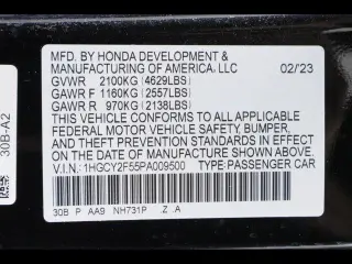 Honda Accord Hybrid 2023 Sport 4dr Sedan