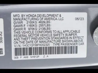 Honda Accord Hybrid 2023 Sport 4dr Sedan