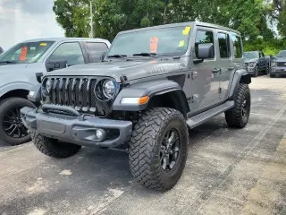 Jeep Wrangler Unlimited 2020 4x4 Black and Tan 4dr SUV
