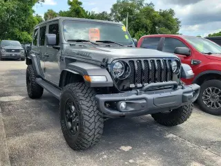 Jeep Wrangler Unlimited 2020 4x4 Black and Tan 4dr SUV