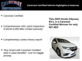 Honda Odyssey 2020 EX-L 4dr Mini-Van w/Navi and RES