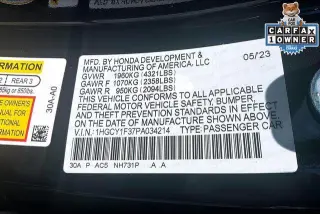Honda Accord 2023 EX 4dr Sedan