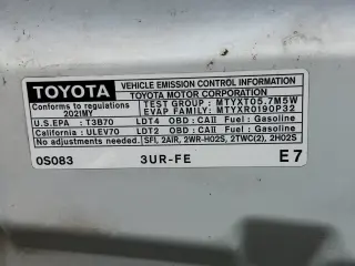 Toyota Tundra 2021 4x2 SR5 4dr Double Cab Pickup SB