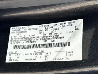 Ford F-150 2018 4x2 Lariat 4dr SuperCrew 5.5 ft. SB