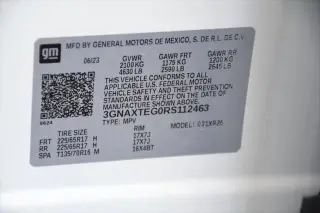 Chevrolet Equinox 2024 4x4 LT 4dr SUV w/2FL