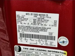 Ford F-150 2012 4x2 FX2 4dr SuperCrew Styleside 5.5 ft. SB