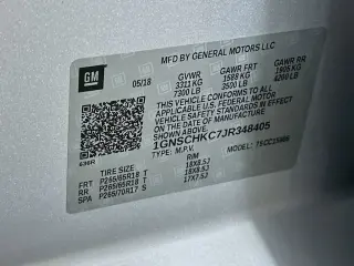 Chevrolet Suburban 2018 4x2 LT 4dr SUV