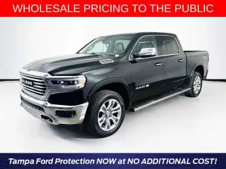 Ram 1500 2019 4x4 Laramie Longhorn 4dr Crew Cab 5.6 ft. SB Pickup
