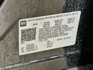 Chevrolet Equinox 2024 4x4 RS 4dr SUV