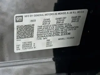 Chevrolet Equinox 2024 4x4 Premier 4dr SUV