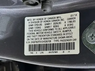Honda Civic 2014 EX-L 4dr Sedan