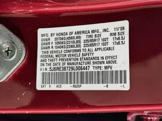 Honda CR-V 2009 EX-L 4dr SUV