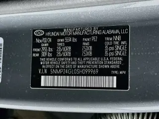 Hyundai SANTA FE 2025 SEL 4dr SUV