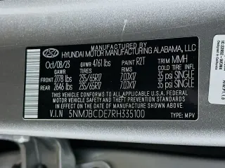Hyundai TUCSON 2024 AWD SEL Fleet 4dr SUV