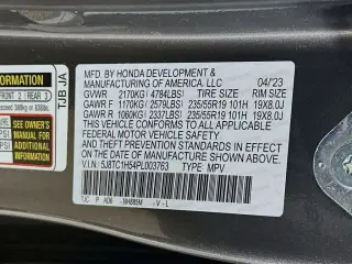 Acura RDX 2023 4dr SUV w/Technology Package