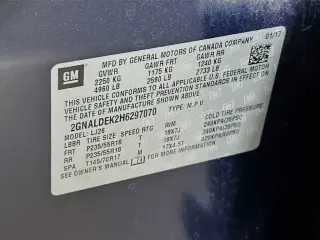 Chevrolet Equinox 2017 Premier 4dr SUV