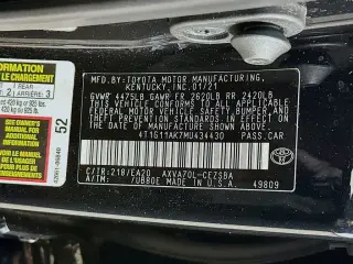 Toyota Camry 2021 SE 4dr Sedan