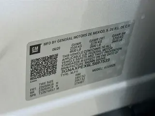 Chevrolet Equinox 2020 Premier 4dr SUV w/2LZ