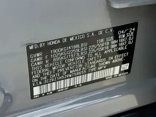 Honda HR-V 2024 Sport 4dr Crossover