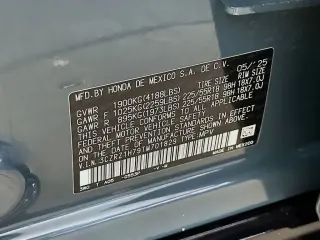 Honda HR-V 2026 EX-L 4dr Crossover
