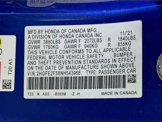Honda Civic 2022 Sport 4dr Sedan