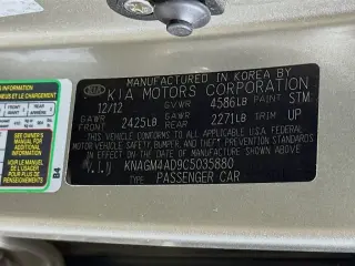 Kia Optima Hybrid 2012 LX 4dr Sedan