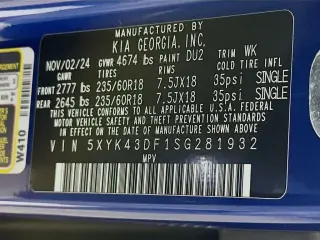 Kia Sportage 2025 SX 4dr SUV