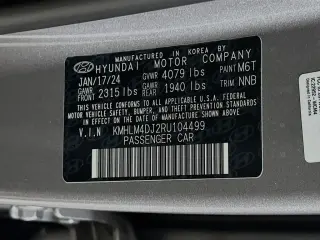 Hyundai ELANTRA Hybrid 2024 Blue 4dr Sedan