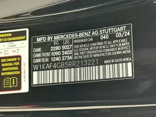 Mercedes-Benz C-Class 2024 C 300 4dr Sedan