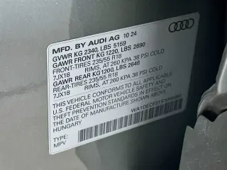 Audi Q3 2025 AWD quattro S line Premium 45 TFSI 4dr SUV