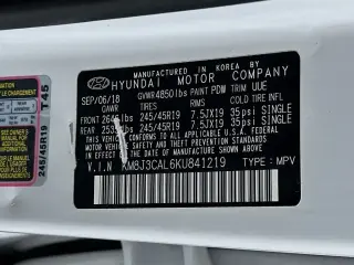 Hyundai TUCSON 2019 AWD Limited 4dr SUV
