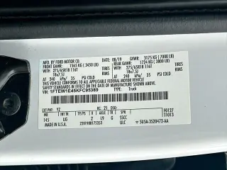 Ford F-150 2019 4x4 Lariat 4dr SuperCrew 5.5 ft. SB