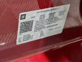 Chevrolet Tahoe 2019 4x4 Premier 4dr SUV