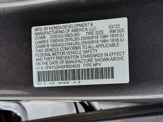 Honda Pilot 2023 EX-L 4dr SUV