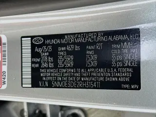 Hyundai TUCSON 2024 Limited 4dr SUV