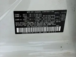 Subaru Crosstrek 2024 AWD Limited 4dr Crossover