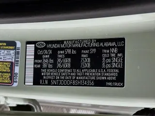 Hyundai SANTA CRUZ 2025 AWD XRT 4dr Crew Cab 4.3ft. SB