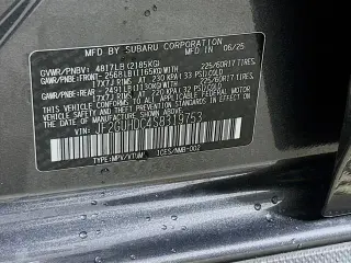 Subaru Crosstrek 2025 AWD Premium 4dr Crossover