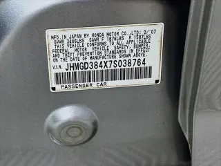 Honda Fit 2007 4dr Hatchback 5A