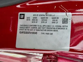 Buick Verano 2015 Leather Group 4dr Sedan