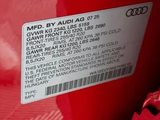 Audi Q3 2025 AWD quattro S line Premium Plus 45 TFSI 4dr SUV