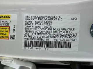 Honda Civic 2026 Sport 4dr Hatchback