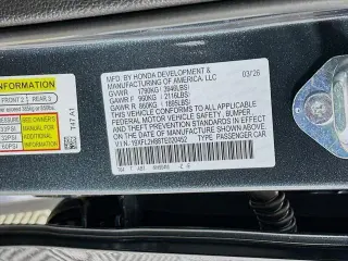 Honda Civic 2026 Sport 4dr Hatchback