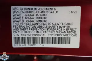 Honda Accord 2022 Touring 4dr Sedan