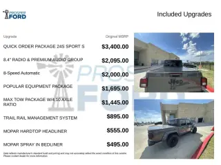 Jeep Gladiator 2021 4x4 Sport 4dr Crew Cab 5.0 ft. SB